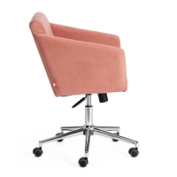 Кресло офисное «Milan» (хром флок, розовый, 137) - Изображение 2